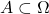 A \subset \Omega