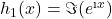 h_1(x)=\Im(e^{\i x})