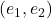 (e_1,e_2)