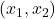 (x_1,x_2)