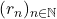 (r_n)_{n\in\mathbb{N}}