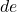 de