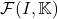 \mathcal{F}(I,\mathbb{K})
