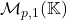 \mathcal{M}_{p,1}(\mathbb{K})