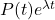 P(t)e^{\lambda t}