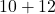 10+12