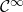 \mathcal{C}^{\infty}