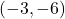 (-3,-6)