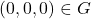 (0,0,0)\in G