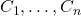 C_1,\dots,C_n