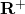 \mathbf{R}^+