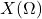X(\Omega)