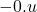 -0.u
