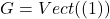 G=Vect((\mathbbm{1}))