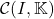 \mathcal{C}(I,\mathbb{K})