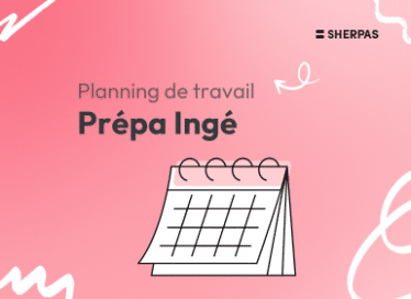 Planning de travail Prépa Scientifique