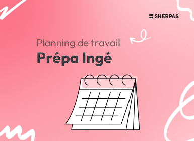 Planning de travail Prépa Scientifique