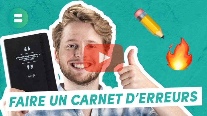 Comment ne plus faire de fautes en DS grâce au carnet d’erreurs ! 