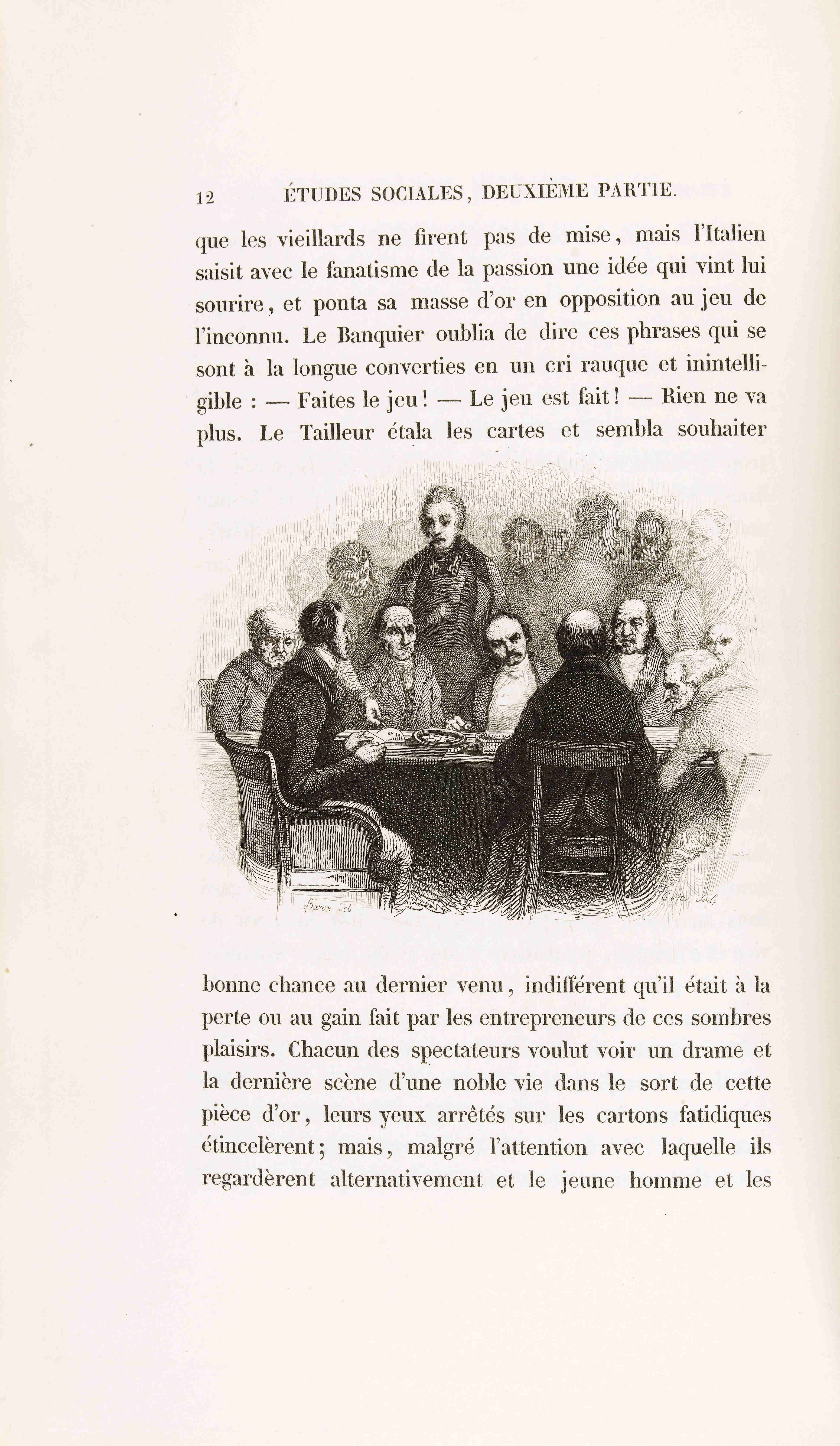 [Raphaël de Valentin à la maison de jeu]