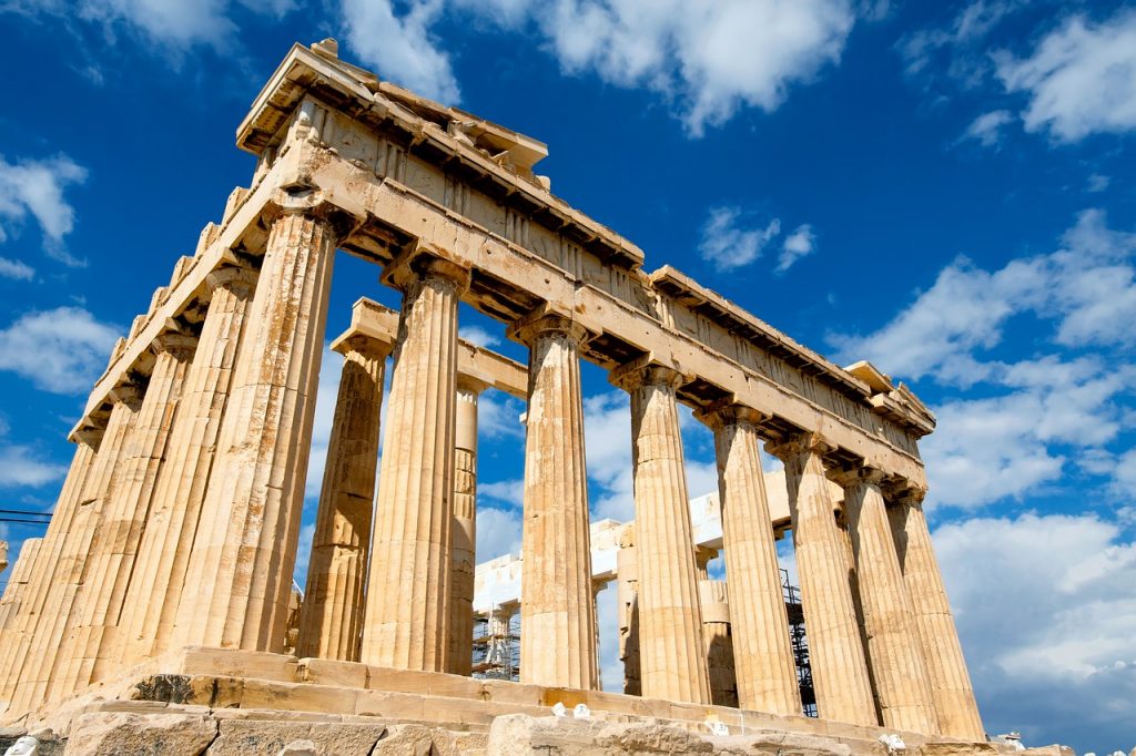 Un temple grec.