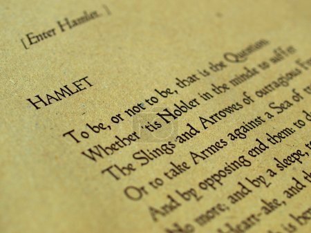 texte Hamlet de Shakespeare en anglais