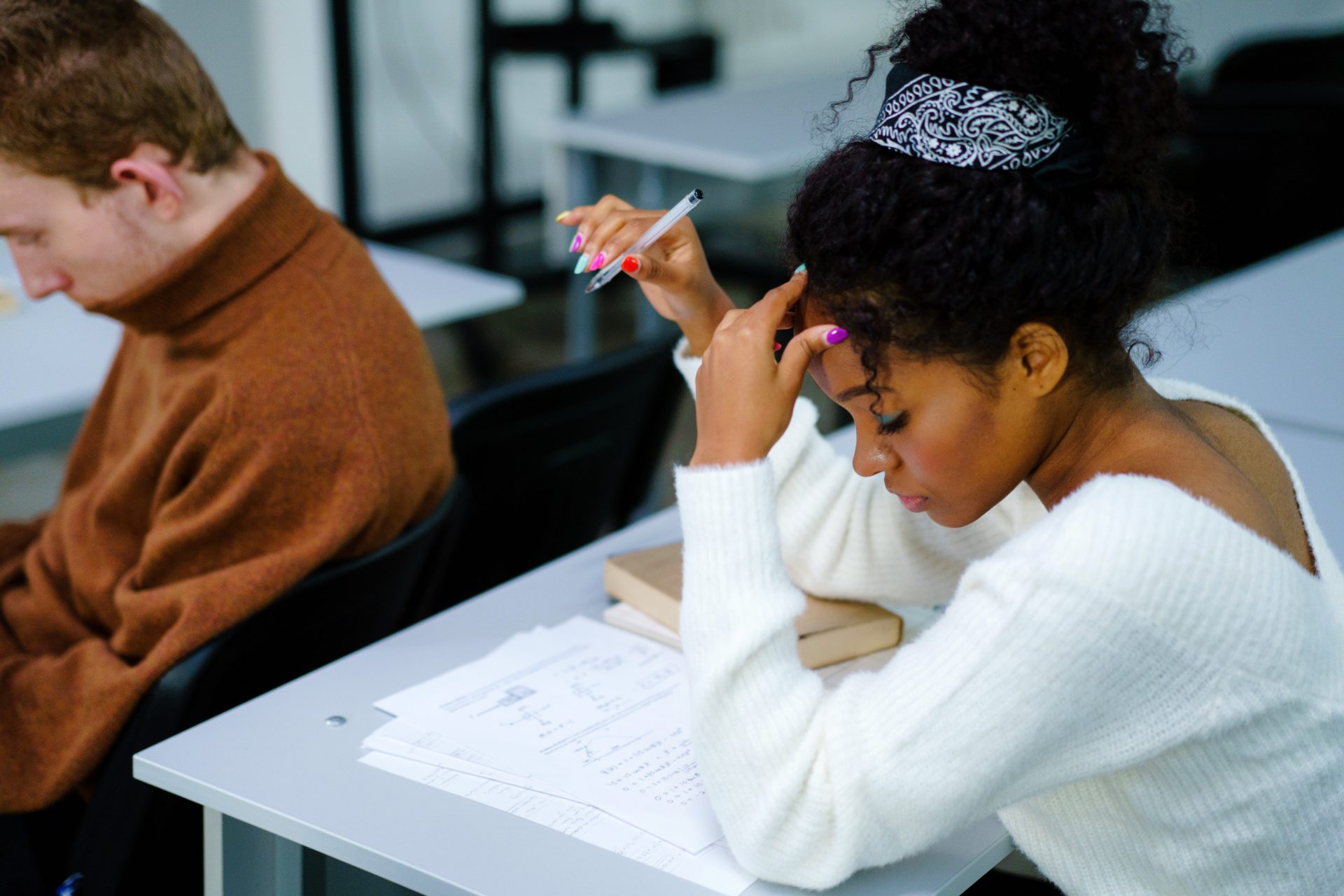 stress examen couverture