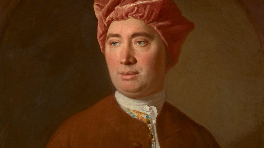 Portrait de David Hume, peint par Allan Ramsay et pris en photo par Antonia Reeve.