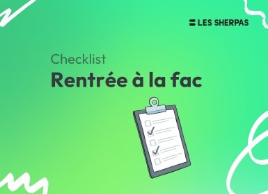 Checklist Rentrée à la fac 