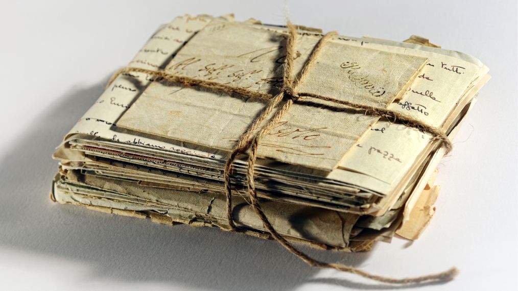 paquet de lettres anciennes