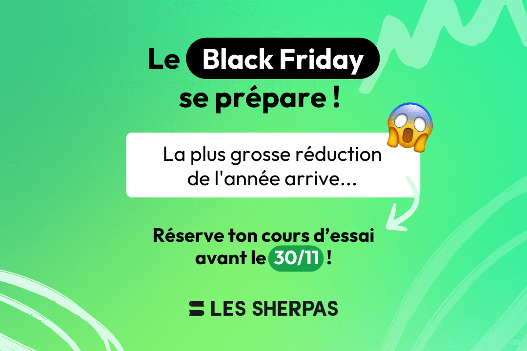 Le Black Friday arrive chez Les Sherpas… 🔥