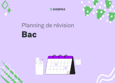 Planning de révisions BAC