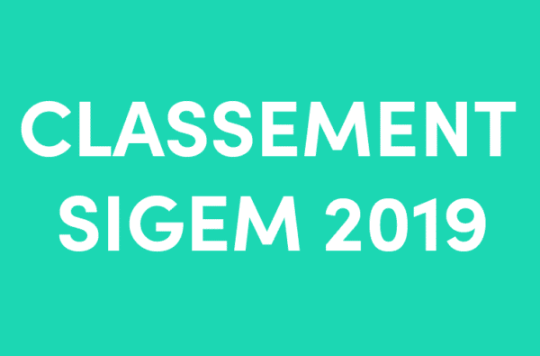 Classement SIGEM 2019