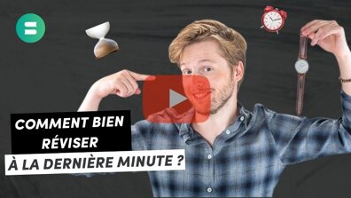 Réviser à la dernière minute : 9 conseils efficaces !  ⏰