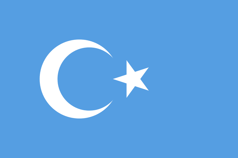 drapeau ouïghours