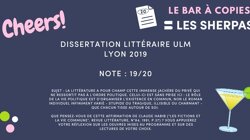 Copie de Dissertation Littéraire ULM &#8211; Lyon 2019 notée 19/20 💥