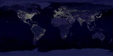 Carte des métropoles mondiales 