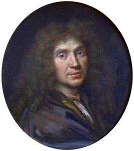MoliĂšre - Peinture de Pierre Mignard, 1658. (Domaine public) - Faits Marquants
