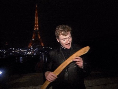 études en france gif baguette