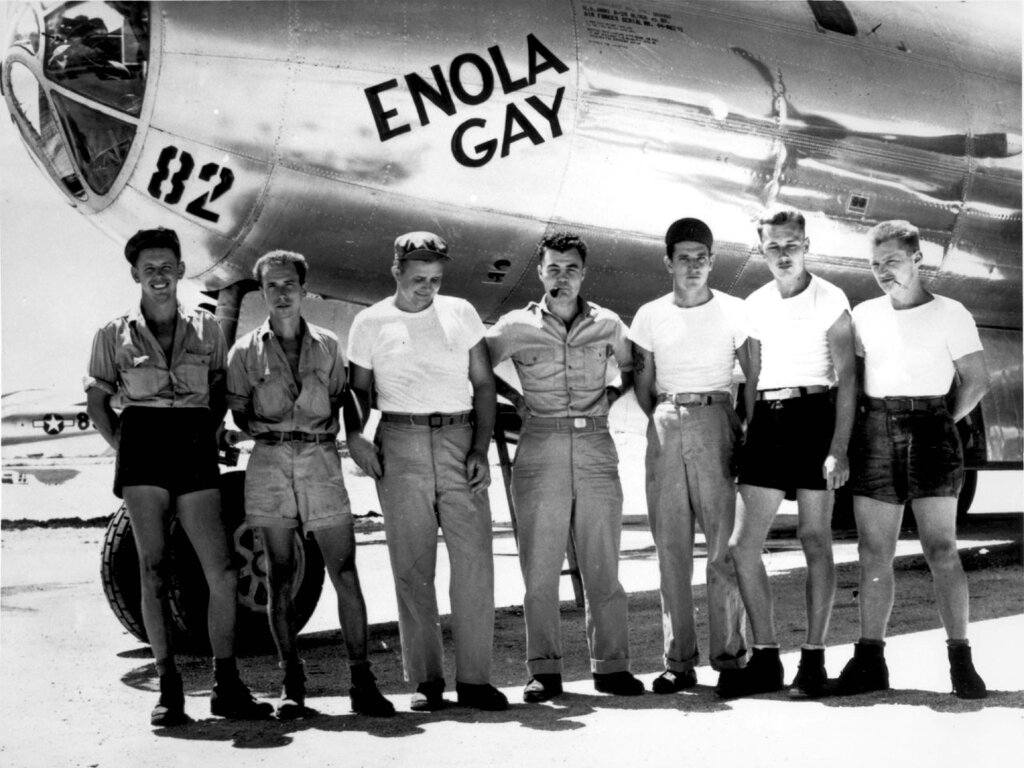 équipage du bombardier Enola Gay