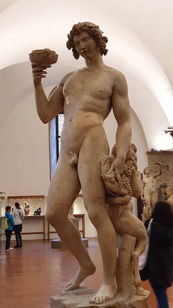 Le Bacchus au Musée National du Bargello à Florence