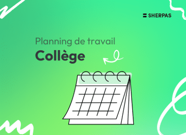 Planning de travail Collège