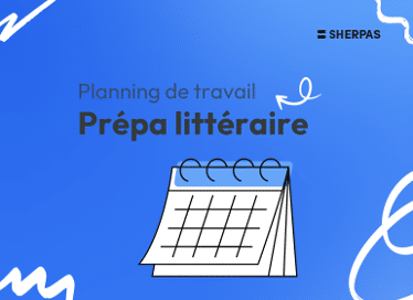 Planning de travail Prépa Littéraire