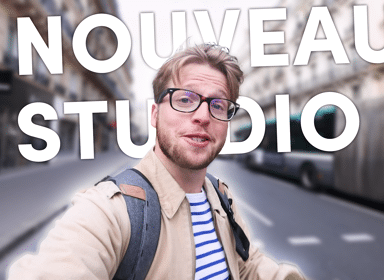 On vous l’a caché : découvre notre nouveau studio ! [VLOG #1] 