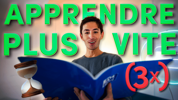  5 techniques infaillibles pour apprendre tes cours 3 fois + vite ✅