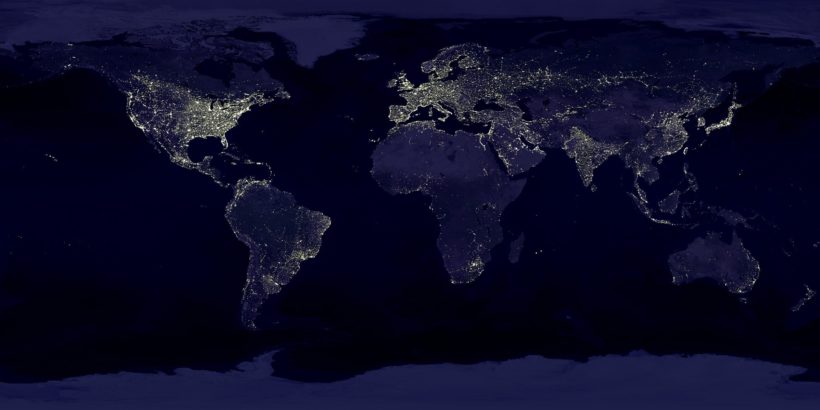 carte des métropoles mondiales