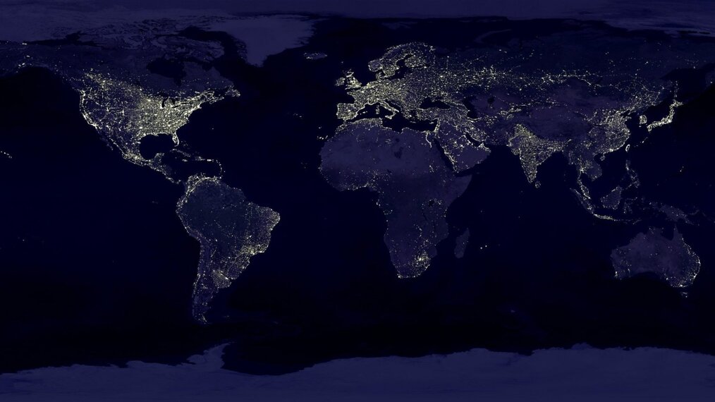 les continents du monde