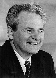 Portrait de Slobodan Milosevic