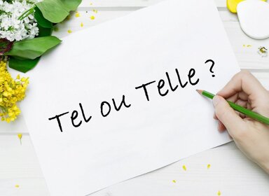 Tel ou telle : comment choisir ? ​