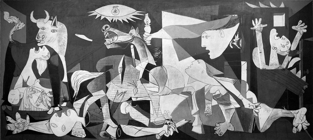 Guernica, l'un des tableaux les plus connus au monde.