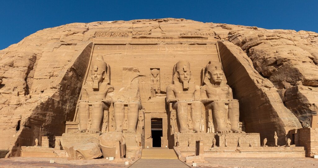 Ramses II à Abou Simbel 